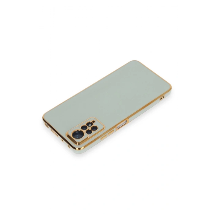 Newface Xiaomi Redmi Note 12 Pro 4G Kılıf Volet Silikon - Açık Yeşil