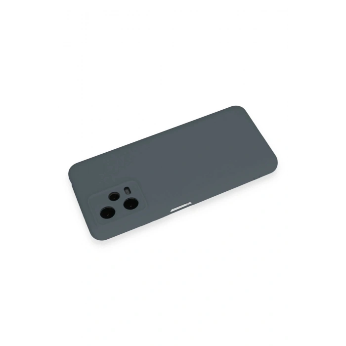Newface Xiaomi Redmi Note 12 Pro 5G Kılıf Nano içi Kadife Silikon - Gri