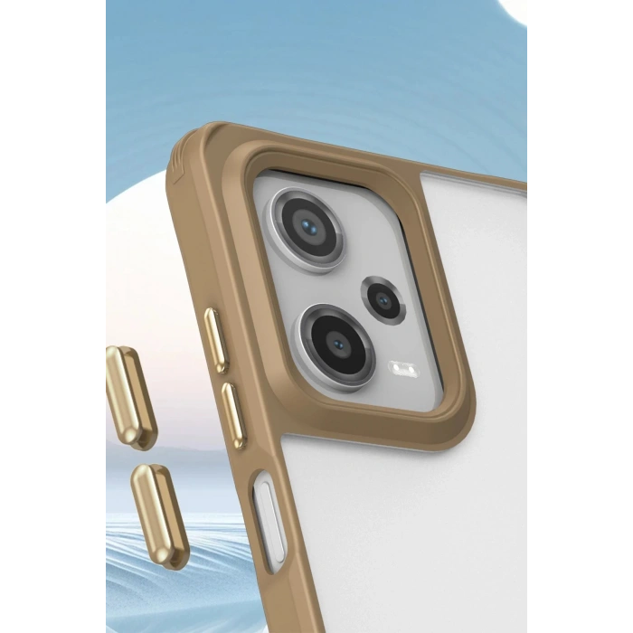 Newface Xiaomi Redmi Note 12 Pro 5G Kılıf Penta Silikon Kılıf - Siyah