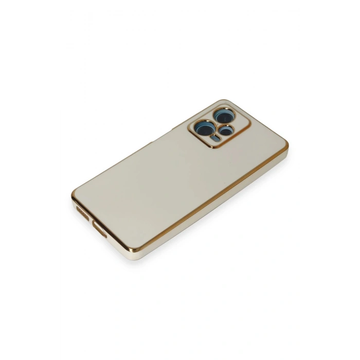 Newface Xiaomi Redmi Note 12 Pro Plus Kılıf Volet Silikon - Beyaz