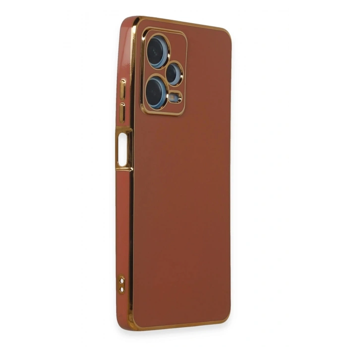 Newface Xiaomi Redmi Note 12 Pro Plus Kılıf Volet Silikon - Kırmızı