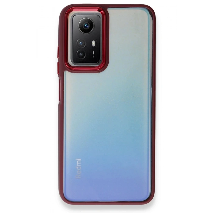 Newface Xiaomi Redmi Note 12S Kılıf Dora Kapak - Kırmızı