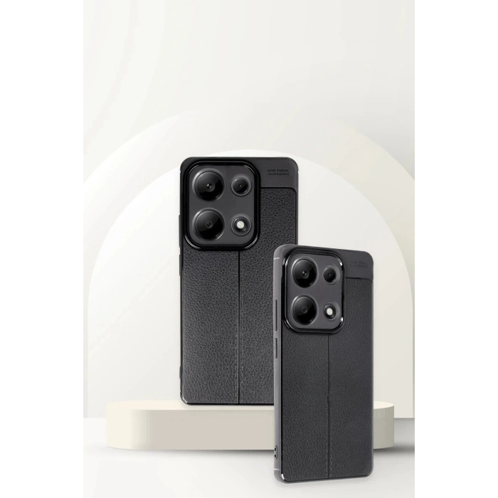 Newface Xiaomi Redmi Note 13 Pro 4G Kılıf Auto Focus Kapak - Lacivert