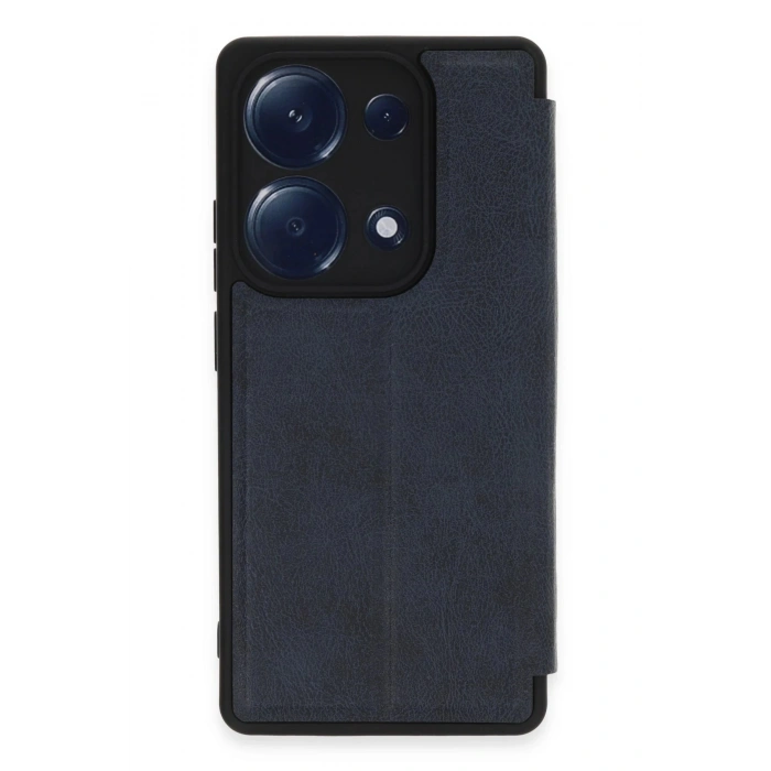 Newface Xiaomi Redmi Note 13 Pro 4G Kılıf Flip Cover - Lacivert