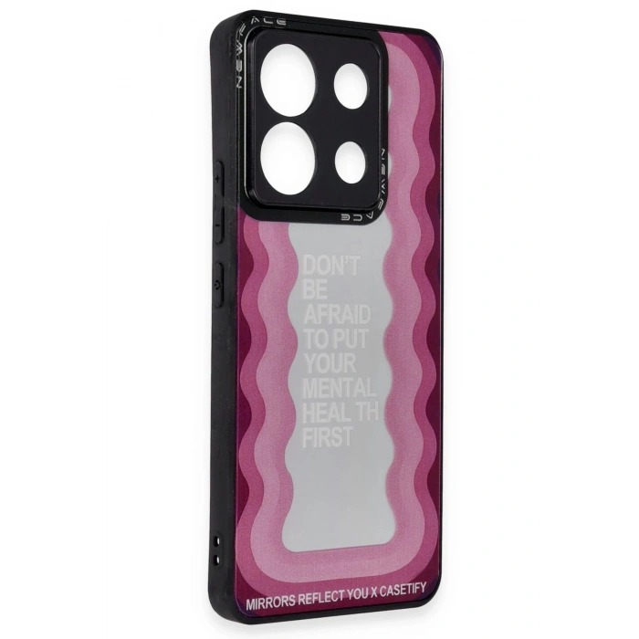 Newface Xiaomi Redmi Note 13 Pro 4G Kılıf Mirror Desenli Kapak - Mirror - 11