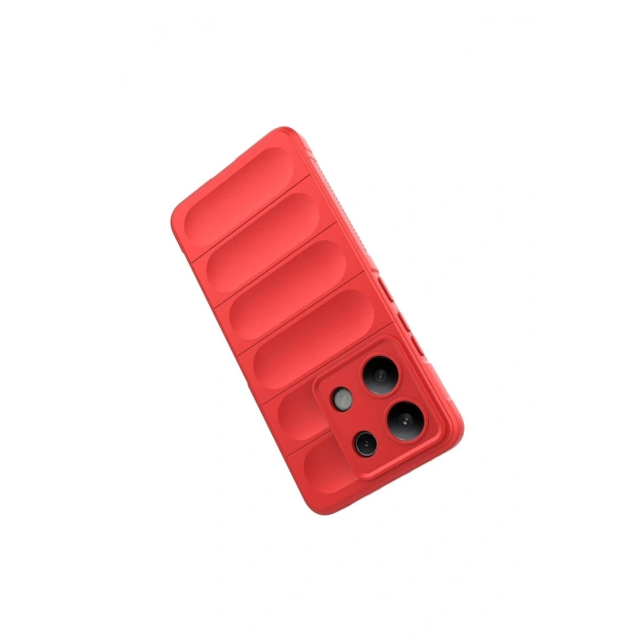 Newface Xiaomi Redmi Note 13 Pro 4G Kılıf Optimum Silikon - Kırmızı