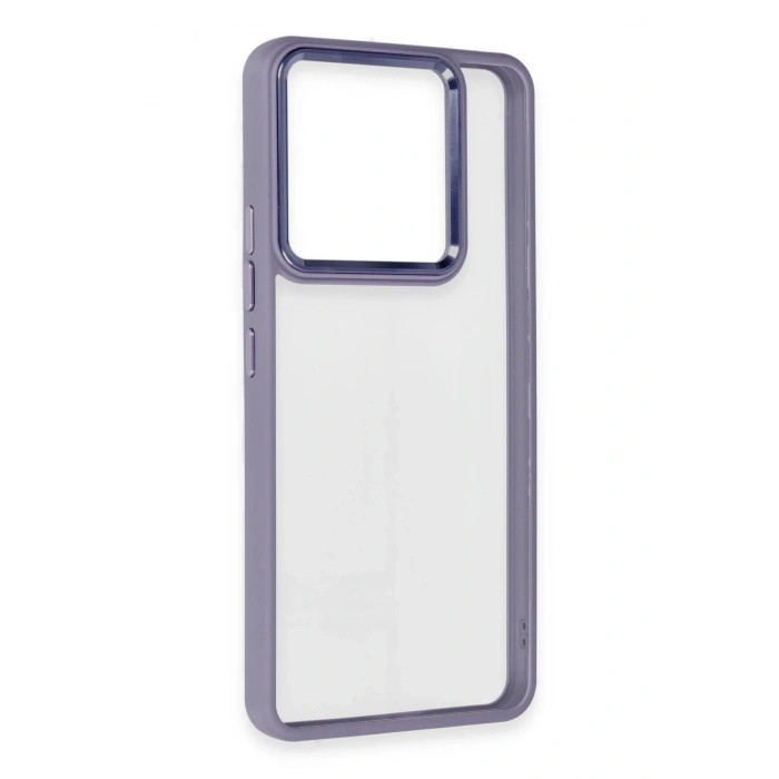 Newface Xiaomi Redmi Note 13 Pro 4G Kılıf Power Silikon - Lila