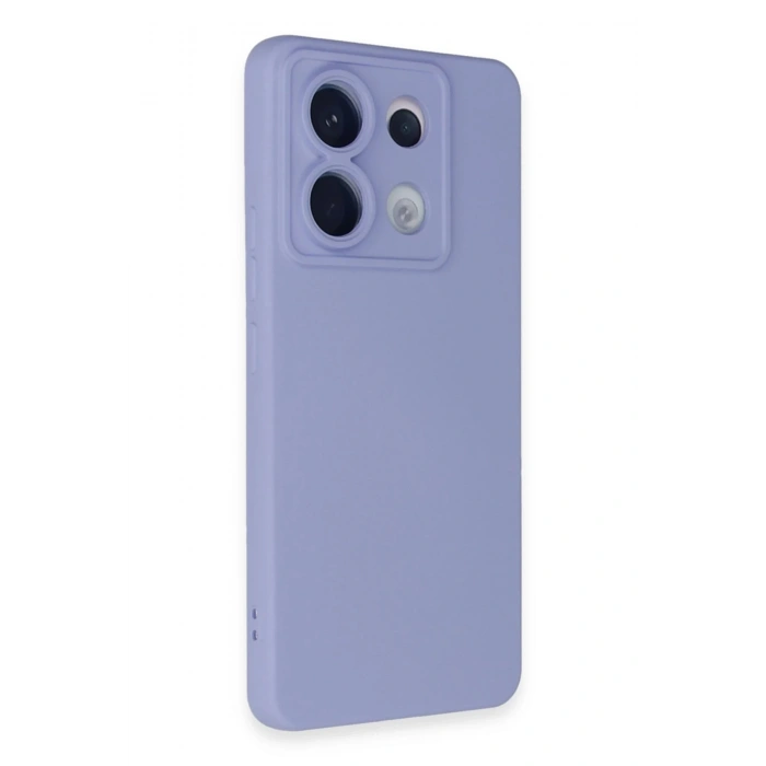 Newface Xiaomi Redmi Note 13 Pro 5G Kılıf Nano içi Kadife Silikon - Lila