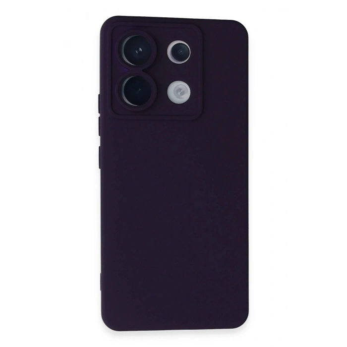 Newface Xiaomi Redmi Note 13 Pro 5G Kılıf Nano içi Kadife Silikon - Mor