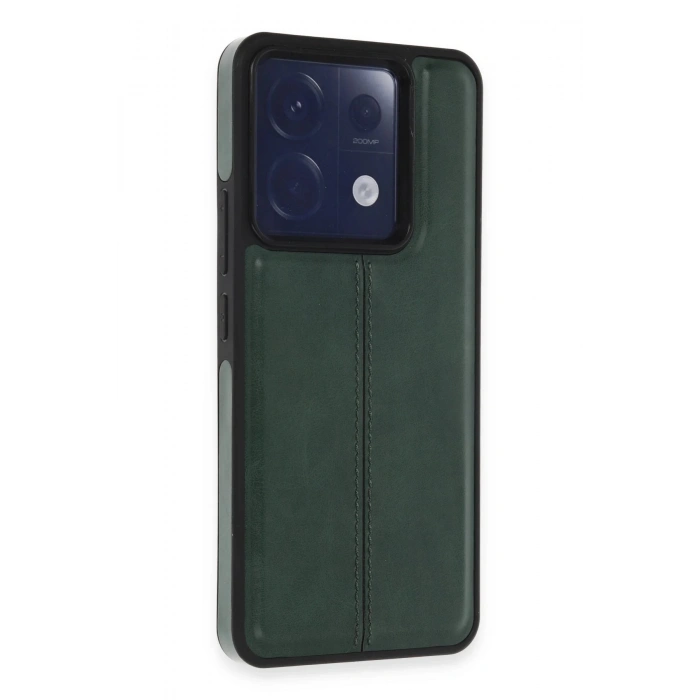 Newface Xiaomi Redmi Note 13 Pro 5G Kılıf Ozzi Kapak - Koyu Yeşil