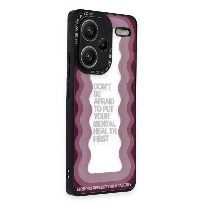 Newface Xiaomi Redmi Note 13 Pro Plus Kılıf Mirror Desenli Kapak - Mirror - 11