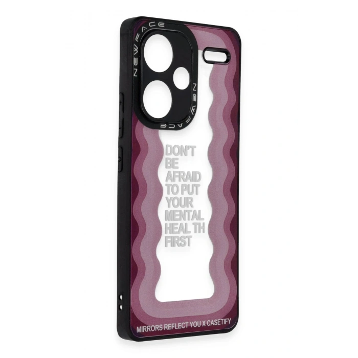 Newface Xiaomi Redmi Note 13 Pro Plus Kılıf Mirror Desenli Kapak - Mirror - 11