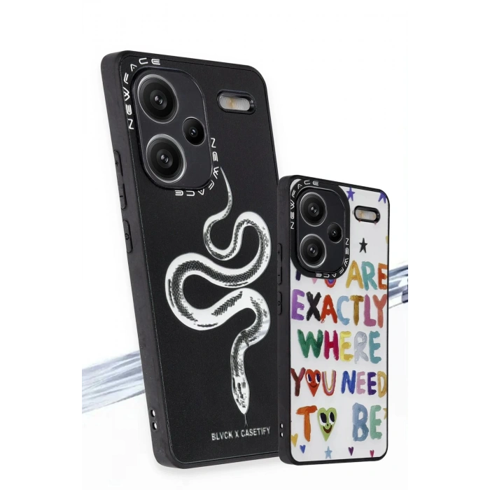 Newface Xiaomi Redmi Note 13 Pro Plus Kılıf Mirror Desenli Kapak - Mirror - 11