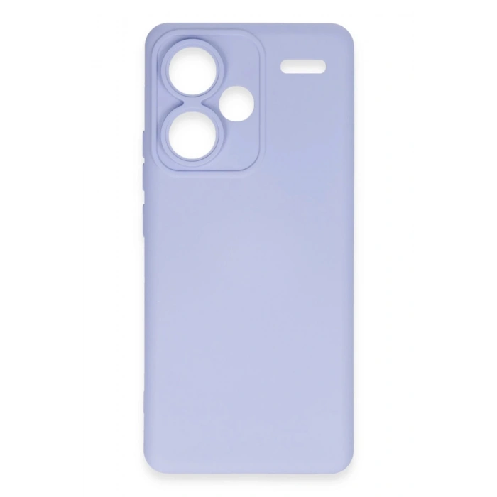 Newface Xiaomi Redmi Note 13 Pro Plus Kılıf Nano içi Kadife Silikon - Lila