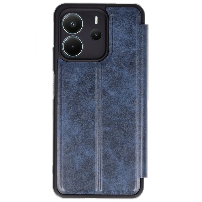 Newface Xiaomi Redmi Note 14 4G Kılıf Flip Cover - Lacivert