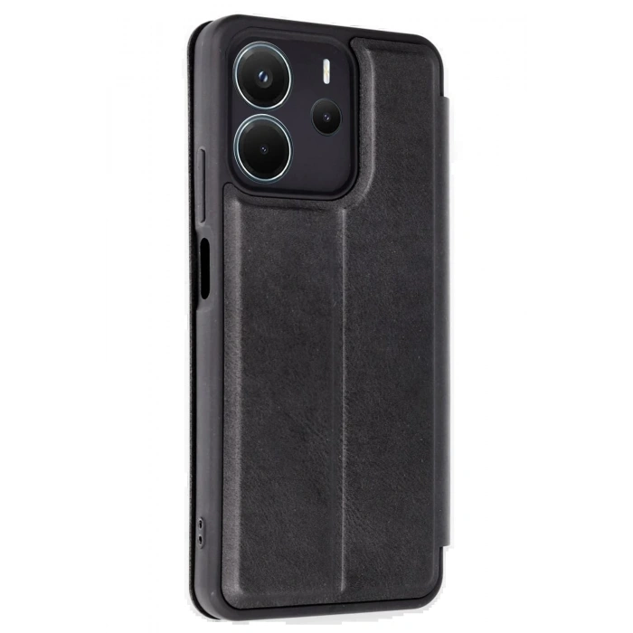 Newface Xiaomi Redmi Note 14 4G Kılıf Flip Cover - Siyah