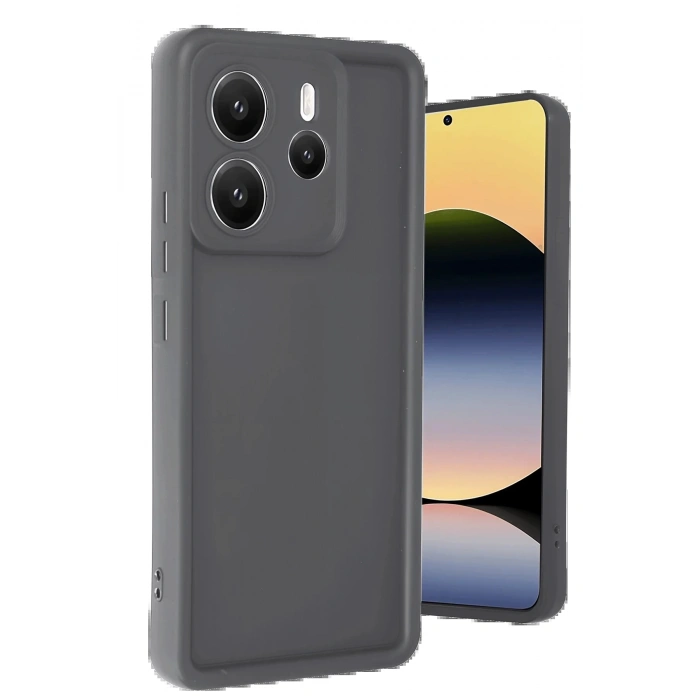 Newface Xiaomi Redmi Note 14 4G Kılıf Viera Silikon - Gri