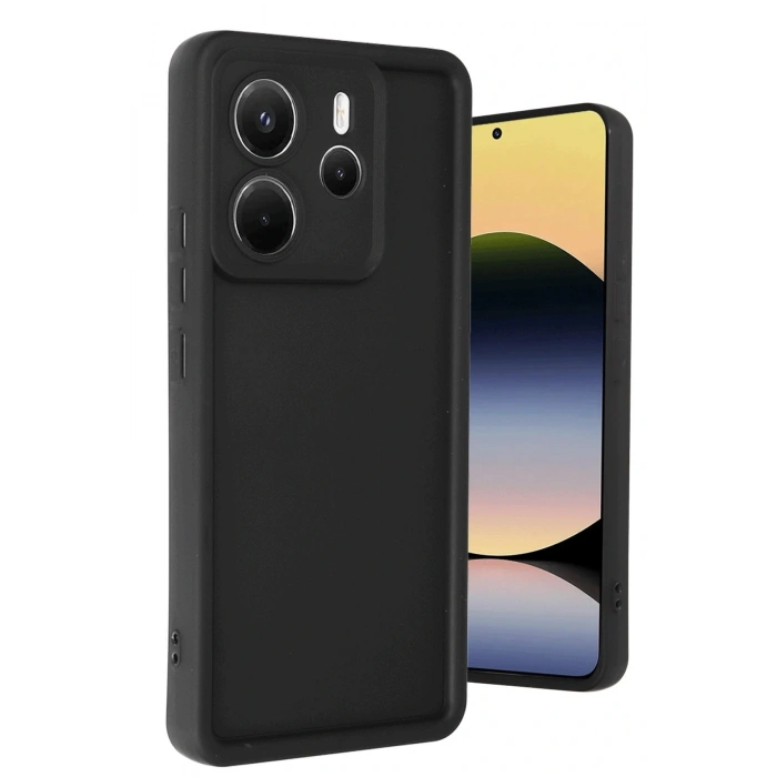 Newface Xiaomi Redmi Note 14 4G Kılıf Viera Silikon - Siyah