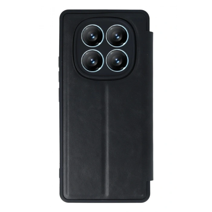 Newface Xiaomi Redmi Note 14 Pro 4G Kılıf Flip Cover - Siyah