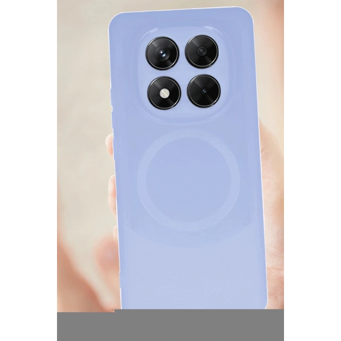 Newface Xiaomi Redmi Note 14 Pro 4G Kılıf Maya Karbon Kapak - Kahverengi