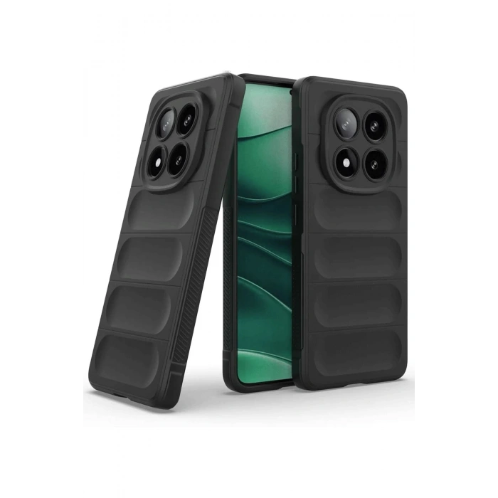 Newface Xiaomi Redmi Note 14 Pro 4G Kılıf Optimum Silikon - Siyah