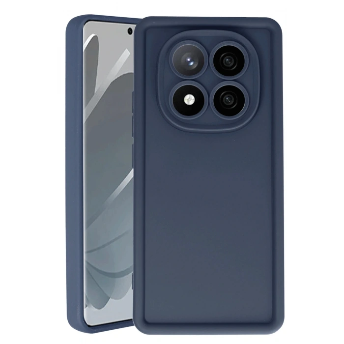 Newface Xiaomi Redmi Note 14 Pro 4G Kılıf Viera Silikon - Lacivert