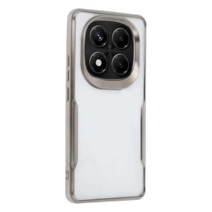 Newface Xiaomi Redmi Note 14 Pro 5G Kılıf Boyi Silikon Kapak - Titan Gri