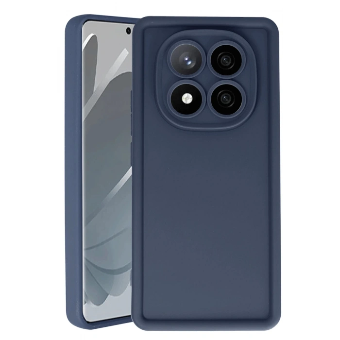 Newface Xiaomi Redmi Note 14 Pro 5G Kılıf Viera Silikon - Lacivert
