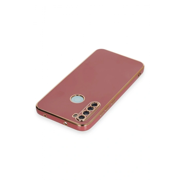 Newface Xiaomi Redmi Note 8 Kılıf Volet Silikon - Kırmızı