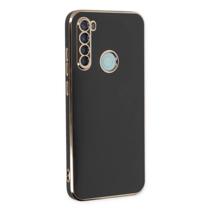 Newface Xiaomi Redmi Note 8 Kılıf Volet Silikon - Siyah