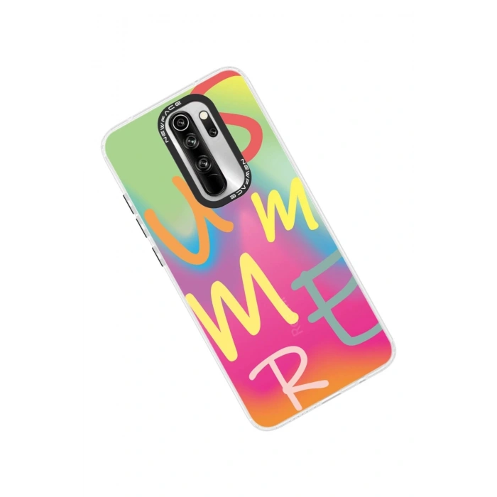 Newface Xiaomi Redmi Note 8 Pro Kılıf Estoril Desenli Kapak - Estoril - 3