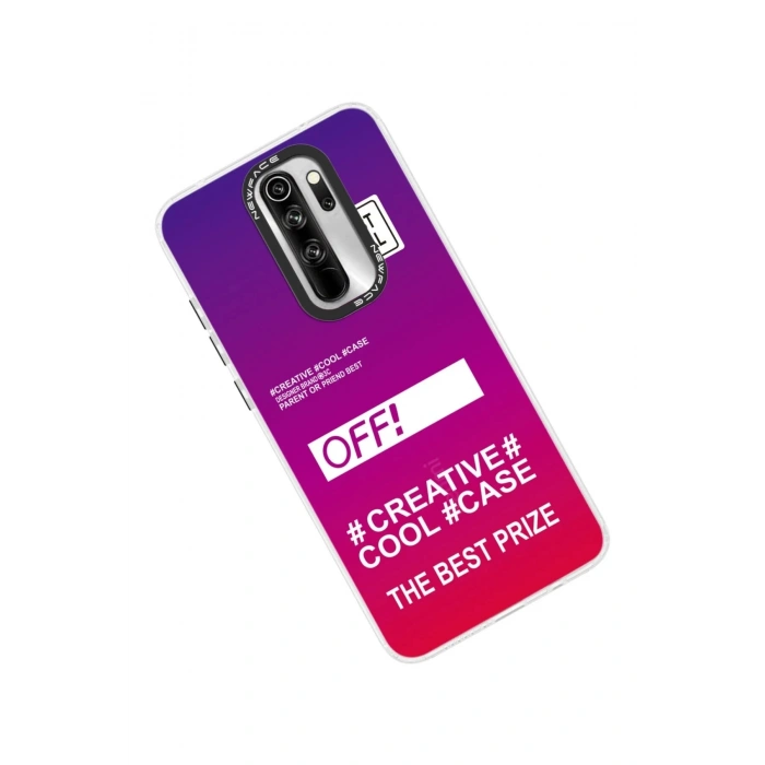 Newface Xiaomi Redmi Note 8 Pro Kılıf Estoril Desenli Kapak - Estoril - 9