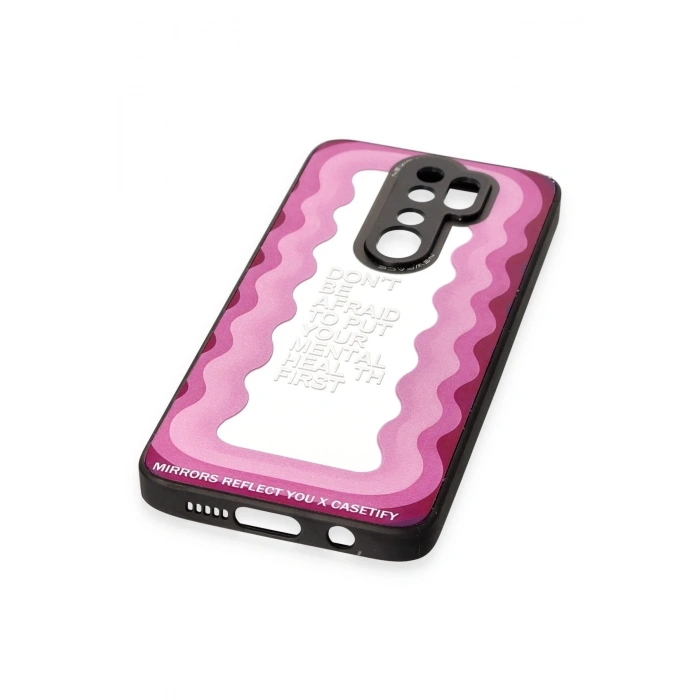 Newface Xiaomi Redmi Note 8 Pro Kılıf Mirror Desenli Kapak - Mirror - 11