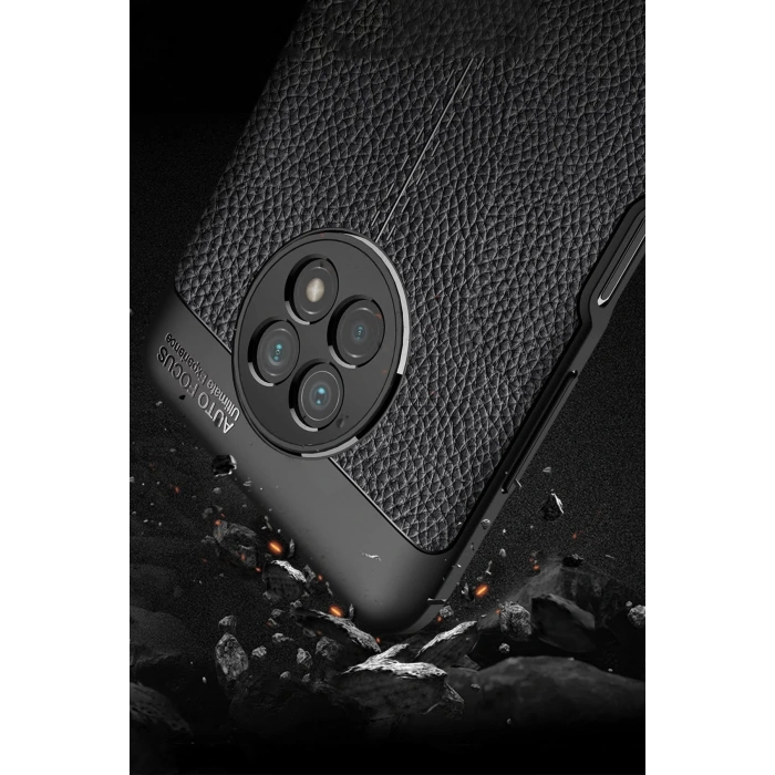 Newface Xiaomi Redmi Note 9 5G Kılıf Auto Focus Kapak - Kırmızı