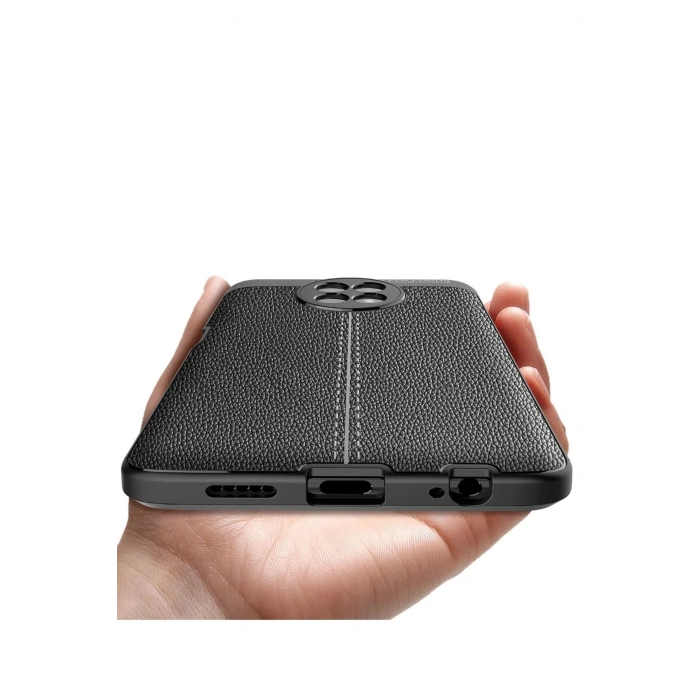 Newface Xiaomi Redmi Note 9 5G Kılıf Auto Focus Kapak - Lacivert