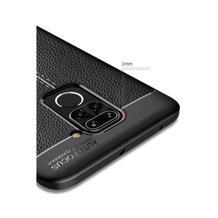 Newface Xiaomi Redmi Note 9 Kılıf Auto Focus Kapak - Lacivert