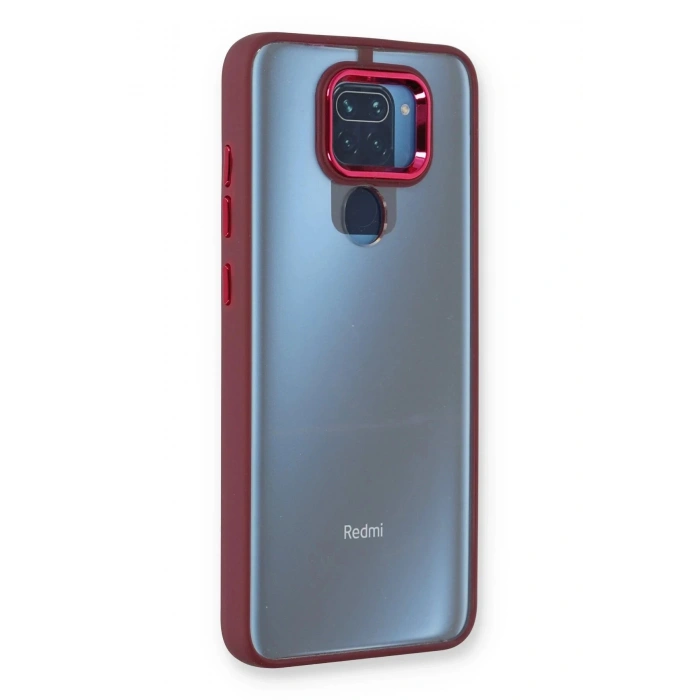 Newface Xiaomi Redmi Note 9 Kılıf Dora Kapak - Kırmızı