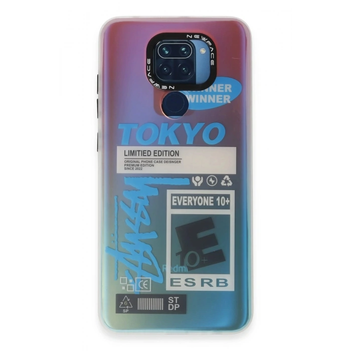 Newface Xiaomi Redmi Note 9 Kılıf Estoril Desenli Kapak - Estoril - 1