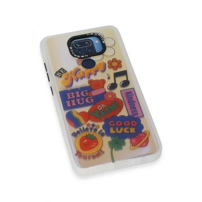 Newface Xiaomi Redmi Note 9 Kılıf Estoril Desenli Kapak - Estoril - 15