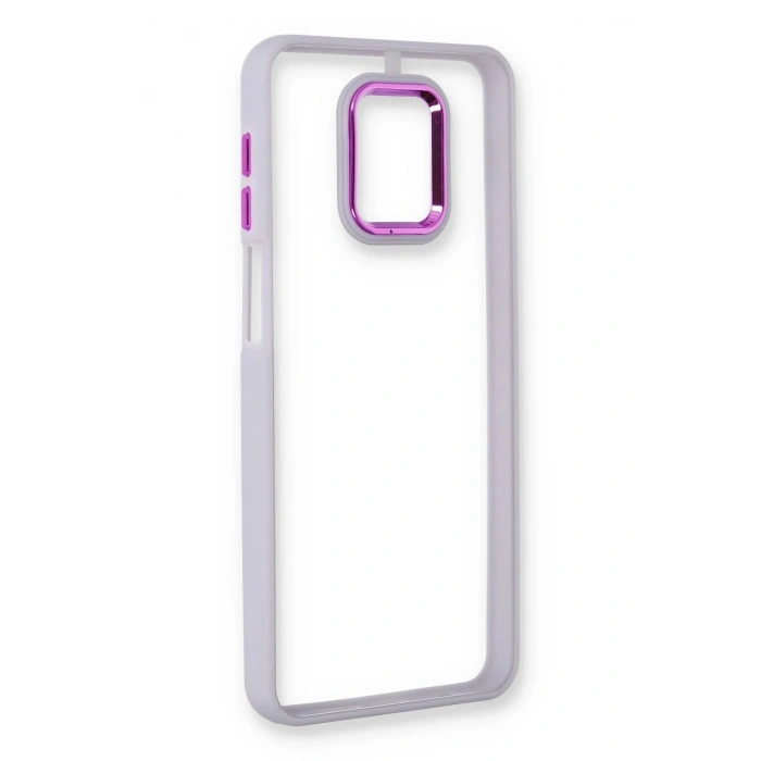 Newface Xiaomi Redmi Note 9 Pro Kılıf Dora Kapak - Lila