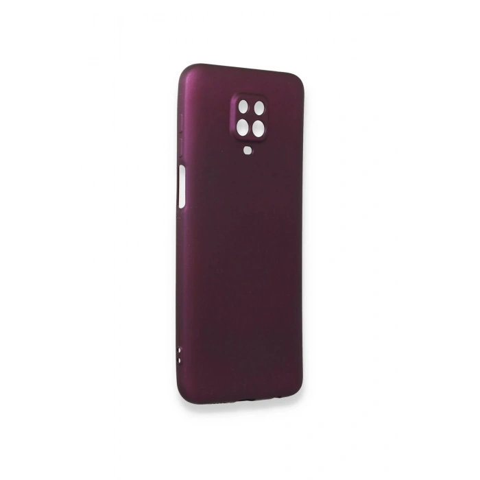 Newface Xiaomi Redmi Note 9 Pro Kılıf First Silikon - Mürdüm