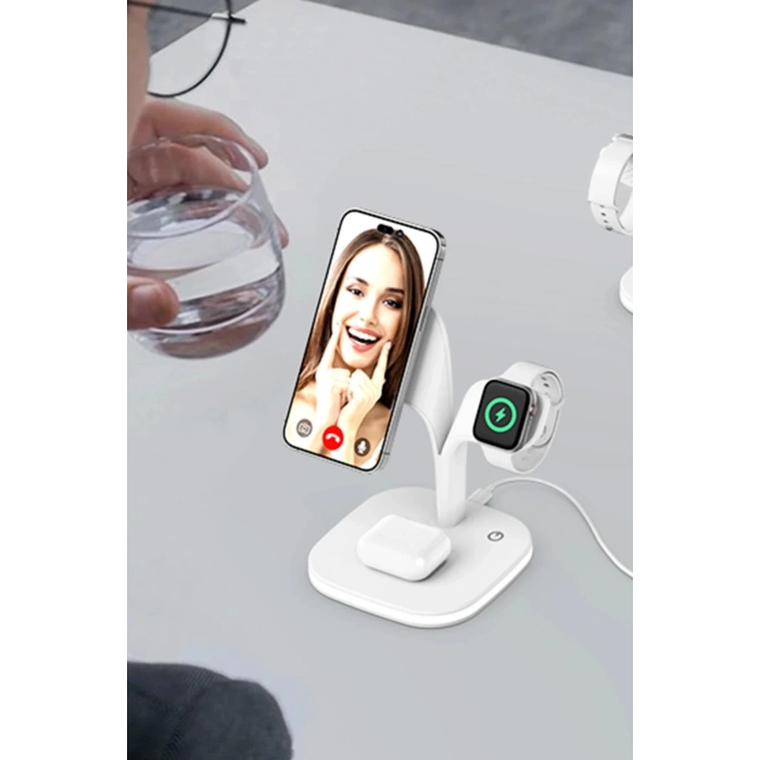 Newface YM-UD22 Kablosuz Şarj Masaüstü Set - Yeşil