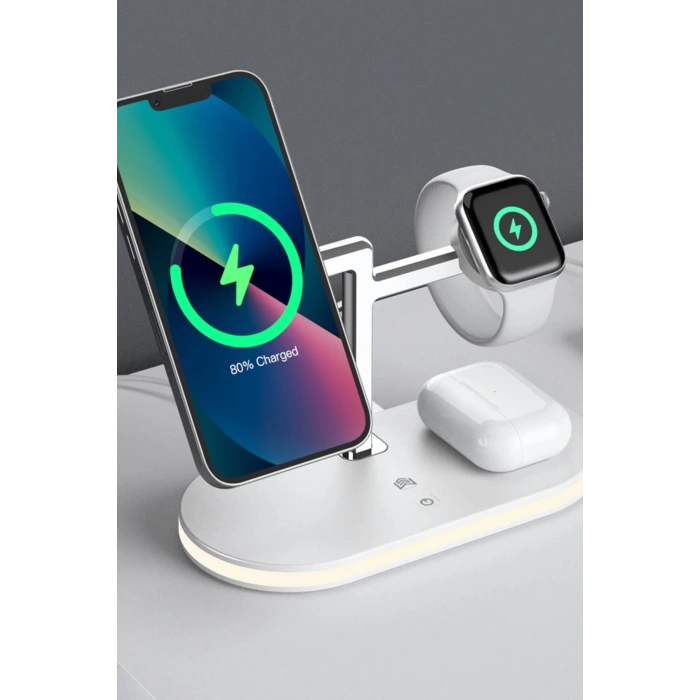 Newface YM-UD23 Kablosuz Şarj Masaüstü Set - Siyah