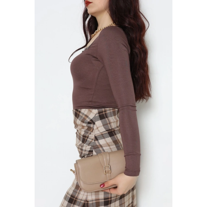 Omuz Çanta Vizon - 3012.1853.