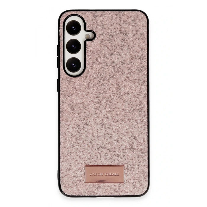 Onegif Samsung Galaxy A05S Bright Simli Kapak - Pembe