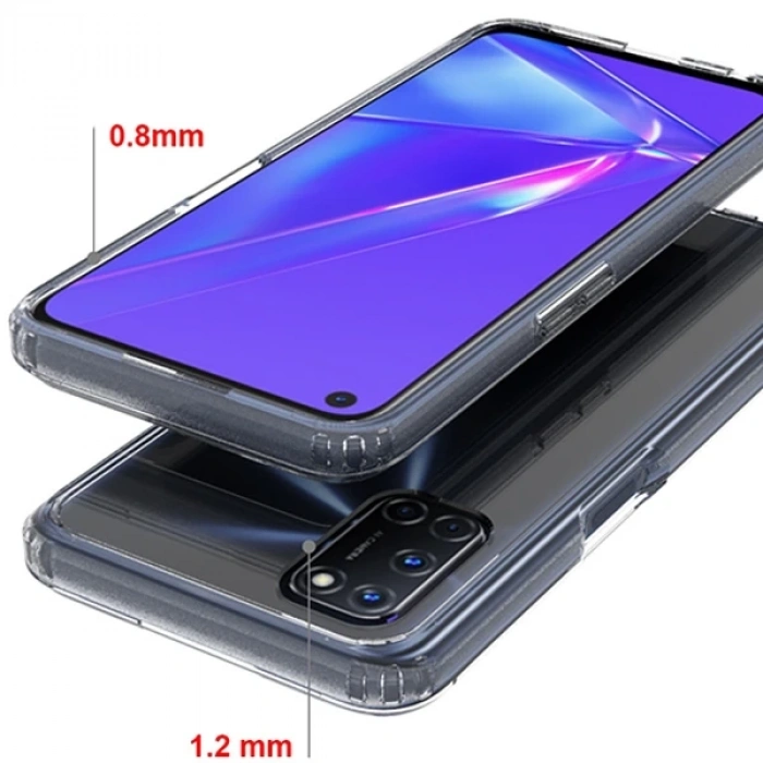 OPPO A52 / A72 / A92 Anti-Drop Silikon Kılıf Shockproof kılıf-(1903)