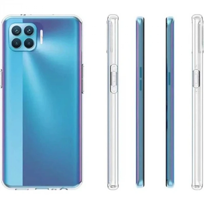 OPPO Reno F17-A73 2020 Anti-Drop Shockproof Darbe Emici Silikon Kılıf-(1903)