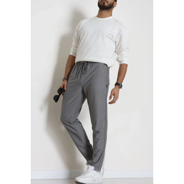 Ottoman Kumaş Erkek Pantolon Füme - 42190.1937.