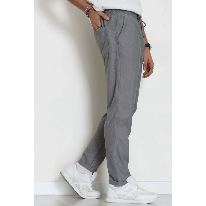 Ottoman Kumaş Erkek Pantolon Füme - 42190.1937.