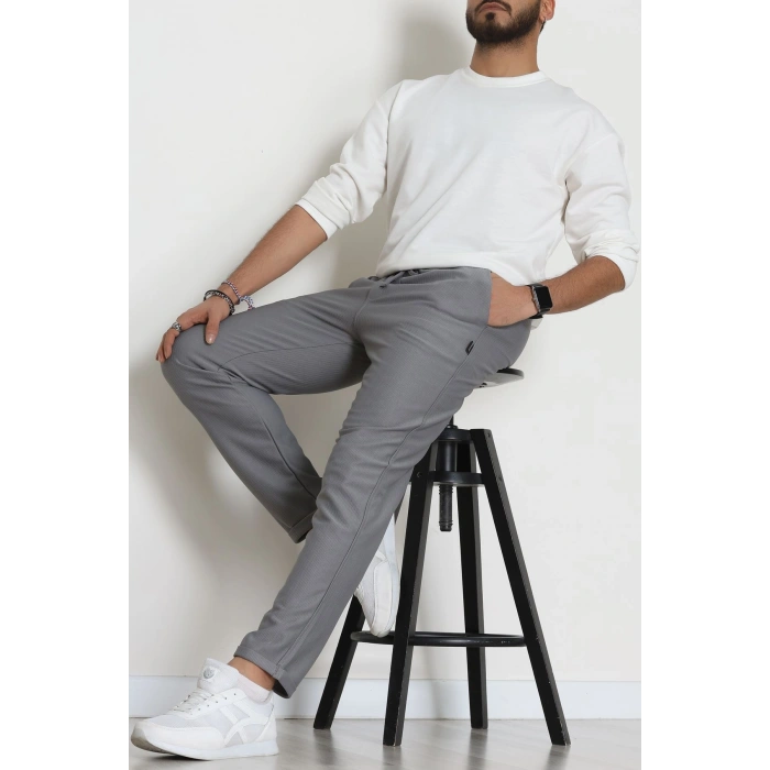 Ottoman Kumaş Erkek Pantolon Füme - 42190.1937.